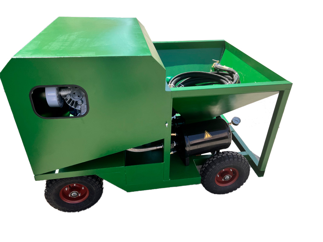 Спрей машина для резиновой крошки 