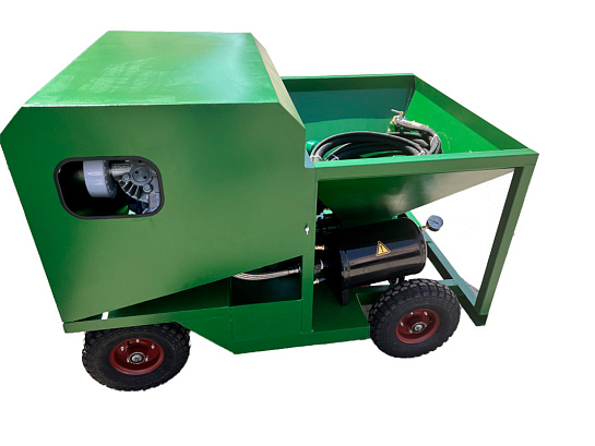 Спрей машина для резиновой крошки 